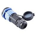 Miniatyrbilde 1 av 5: Trolling Motor Plug Receptacle Set, Marine Boat Power Connector, 12/24/36/48 Volt Marine Plug For Trolling Motors