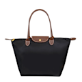 Miniatyrbild 2 av 5: Kvinnors Nylon Tote Bag Stor Kapacitet Axelväska Vattentät Resa Strand Shoppingväska Negro M