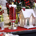 Miniatyrbild 3 av 5: LED-julstjärnor, 7 Färgväxlande USB-Laddningsbara, Vattentäta Snurrande Glitter Lågfritt Ljus
