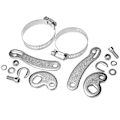 Miniatyrbilde 2 av 5: 2 sett Universal Torque Arm Conversion Kit Passer til E-sykkel foran og bak