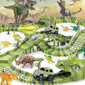 Miniatyrbilde 1 av 5: 240 stk Dinosaurleker, Dinosaurleker Løpebane Lekesett For Gutter Og Jenter Gaver
