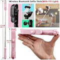 Miniatyrbillede 4 af 5: Selfie Clip-On Ringlys, Mini Genopladelig 9-Niveau Justerbar Lysstyrke Lys Med 32 LED, USB