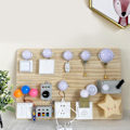 Miniatyrbillede 3 af 5: 2x DIY Plademateriale DIY, Stikkontakt LED Elektrisk Lys, Praktiske Færdigheder Legetøj, Uddannelsesmæssigt D Legetøj