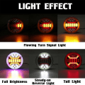 Miniatyrbilde 5 av 5: Lastebilhenger 43 LED Baklys for Lastebil Lorry Van Baklykter Bremsestopplys Blinklys Ind