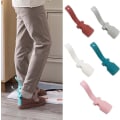 Miniatyrbilde 3 av 5: Lazy Shoes Helper,Sock Sl ider Handled Shoe Horn Shoe Lifting Helper Easy on & Off for Seniors Elderly Disabled Plastic Shoehorn Fits All Shoes(Blue)