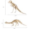 Miniatyrbillede 4 af 5: Dinosaur Puslespil i Træ med DIY Modeller Sæt Hjernepuslespil Legetøj 6 stk