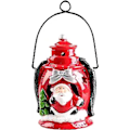 Miniatyrbilde 1 av 5: Juledekorasjon - Santa nattlys hagedekorasjon med LED-lys innebygd - for ferie/fest/jul/hage/hage