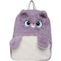 Miniatyrbild 1 av 5: Kawaii Katt Plysch Ryggsäck Söt Berlock Flicka Tonåring Kvinna Katt Öra Ryggsäck Fuzzy Väska Mysig Bokväska Laptop Skolväska (Lila)