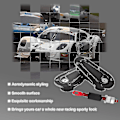 Miniatyrbillede 2 af 4: Flush Hood Latch & Pin Kit - Sort Universal Race Car Motorhjelm Latch Latch Kit-sfygv