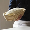 Miniatyrbillede 5 af 5: Oval Brødkurv i Rattan - Bagekurv - Brødfærmentering - Kurv
