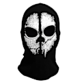 Pikkukuva 2 / 4: Ghost-naamio - Balaclava moottoripyöräily paintball yksi koko väri musta
