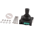 Miniatyrbild 2 av 5: Joystick-brytare AC 240V 5A 4NO 4NC Momentan 2,5 mm Fästtråd Joystick-brytare