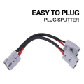 Miniatyrbillede 4 af 5: 50a For Anderson Plug Connector Dobbelt Y-Adapter Batteristrømforbindelse Gaffeltruck Strømforbindelse Med 6mm Bilkabel