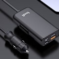Pikkukuva 3 / 5: 100w Usb-c Pd 3.0 -portti ja Qc-3.0 nopea lataus auton matkatarvikkeisiin