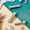 Miniatyrbillede 4 af 5: Rustfrit Stålvask Kurv Skrue Hjem Håndvask Afløb Si 4 Stykker