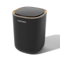 Miniatyrbild 1 av 5: Smart Sensor Soptunna Köksbadrum Toalett Papperskorg Bästa Automatisk Induktion Vattentät Soptunna Med Lock 12l (Svart