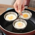 Miniatyrbild 1 av 5: Rostfritt Stål Äggkokare, Perfekt Kokt Ägg Maker, Runda Äggkokare Ringar För Frukost Matlagning Verktyg 3 Kokta Ägg Koppar