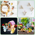 Miniatyrbillede 4 af 5: 2023 - 6 stk. Have Mini Fe Mini Have Statue Fe Ornamenter Til Feer Udendørs Have Terrasse