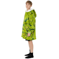 Miniatyrbillede 3 af 4: The Grinch Oversized Hoodie Blanket til Børn