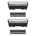 Miniatyrbilde 1 av 5: 2x erstatningsfolie skjæreblad barberhode 424 for Braun 5419