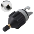 Miniatyrbilde 2 av 5: Oppblåsbar båt Sup pumpe adapter luftpumpe konverter, standard konvensjonell pumpe adapter luftventil adapter feste for oppblåsbar båt/stand up padle