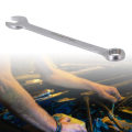 Miniatyrbilde 3 av 5: 21mm Kombinasjonsnøkkel Praktisk Arbeidsbesparende Solid Åpen Ring End Nøkkel For Biler