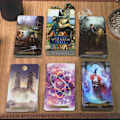 Miniatyrbillede 3 af 5: 78 stk. Tarot Barbara Moore Wizards Engelsk Udgave Fritids Klassisk Bordkort Legetøj Til Fest