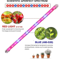 Miniatyrbild 3 av 4: Ip65 Inomhusodlingslampa 40w LED Växtlampa T5 Grow LED med Timer 3h/6h/12h och Dimbar Ljusstyrka 25%/50%/75%/100%