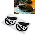 Miniatyrbillede 3 af 4: 2 sæt 0,6 mm musefødder muse skøjter muse klistermærker pad til Logitech G502 Hero Lightspeed mus