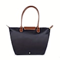 Miniatyrbild 4 av 5: Kvinnors Nylon Tote Bag Stor Kapacitet Axelväska Vattentät Resa Strand Shoppingväska Negro S