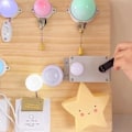 Miniatyrbillede 5 af 5: 2x DIY Plademateriale DIY, Stikkontakt LED Elektrisk Lys, Praktiske Færdigheder Legetøj, Uddannelsesmæssigt D Legetøj