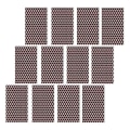 Miniatyrbild 2 av 2: 12 Ark Tändsticksremsor Fosforpapper Tändpapper Bärbar Eldstadare Limmade Tändpapper