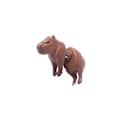 Miniatyrbillede 4 af 5: Håndmalede Capybara-øreringe 3D-trykt 1 par Capybara-øreringe som gave til Capybara-entusiaster
