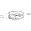 Miniatyrbilde 2 av 5: Fidget-ring til datteren min, Butterfly-ring til datteren min, Dattergave fra mor - Angstdempende ringer