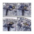 Miniatyrbild 4 av 5: Knappförlängare för Jeans, 6 Storlekar Byxknapp Midjeviddare, Flexibel Justerbar Elastisk