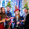 Miniatyrbilde 4 av 4: Julehatt Juletre Julehatt Med Led-tråd Syvfargede Lys Hatt For Voksne Og Barn