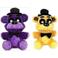Pikkukuva 1 / 5: Five Nights at Freddy's Purppuravarjo ja Kultakarhu Pehmolelu