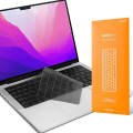 Miniatyrbild 1 av 5: Ghostcover Premium Ultra Tunn Tangentbordsöverdragsskydd, För 2021 2022 2023 M1/m2 Pro/max Macbook Pro 14\" 16\" (a2442 A2485 A2779 A2