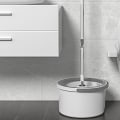 Miniatyrbild 4 av 4: Hushålls Spin-Mopp med Hink, Handsfree Tvätthink för Golvmopp för Rengöring av Badkar, Toalett och Ytor