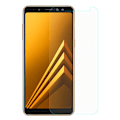 Miniatyrbild 1 av 5: Härdat glass skärmskydd (0,3 mm) med rundade kanter till Samsung Galaxy A8 (2018)
