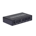 Pikkukuva 4 / 5: Nk-t32 3 sisään 2 ulos Toslink-kaapelikytkinjakaja Spdif/toslink optinen audio 3x2 kytkin Spdif-jakaja IR-kaukosäätimellä