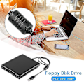 Miniatyrbild 3 av 5: 3,5 tums USB-mobil diskettstation Bärbar 1,44 MB Extern Diskett F