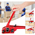 Miniatyrbillede 4 af 5: Spændebåndsværktøj, Håndholdt, Robust, Poly Cutter, Manuel Spændebåndsværktøj til 13mm til 19mm Brede Polypropylen Polyester Spændebånd, Kabelbinder Tang, Hy