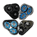 Miniatyrbillede 5 af 5: Skrabehoved til Philips S5000 S5370 S5571 S5420 S5140 S5078 - Sort