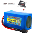 Miniatyrbilde 2 av 5: 2022 Ny 24V 30Ah 7S3P 18650 Li-ion Batteripakke 29.4V 30000mAh Elektrisk Sykkel Moped /elektrisk/litium Ion Batteripakke + 2A Lader
