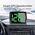 Pikkukuva 2 / 5: Uusin Gps Hud Digitaalinen Nopeusmittari Plug And Play Kaikki Autot Suuri Fontti Kmh Mph Auton Tarvikkeet