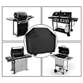 Miniatyrbillede 2 af 5: Grillovertræk, Vandtæt Gasgrillovertræk Sort 210d