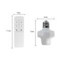 Miniatyrbillede 3 af 5: Fjernbetjening til lysfatning E27 pære fatning adapter Zigbee Smart lysholder Wifi intelligent stemme