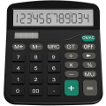 Miniatyrbillede 1 af 4: Sxbd lommeregner, standardfunktion lommeregner til skrivebord, sort