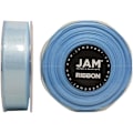 Miniatyrbillede 1 af 2: Jam Paper Dobbeltsidet Satinbånd - 7/8 Tomme Bred x 25 Yards - Lyseblå - Sælges Individuelt